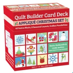 Quilt Builder Card Deck *Applique* Christmas Set 