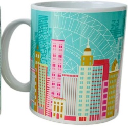 Amanda Murphy Kaffeebecher Cityscape Day