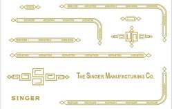 Singer Featherweight 221 Dekor Paper Clip