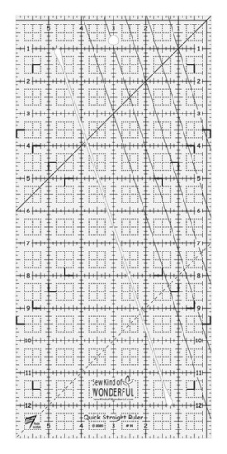 Quick Straight Ruler für HRTs Halbe Rechtecke