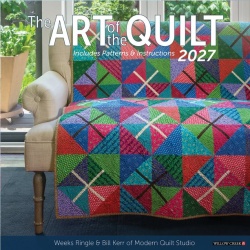  The Art of the Quilt Calendar Book 2027 Wandkalender mit Anleitungen