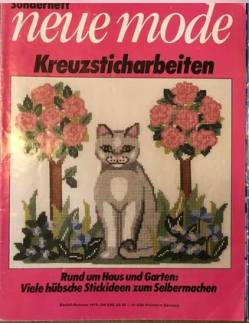 ANTIQUARIAT: Sonderheft Neue Mode Kreuzsticharbeiten
