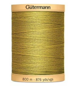 Gütermann Baumwollnähgarn 100% Baumwolle 800 m Fb. 0956 Gold