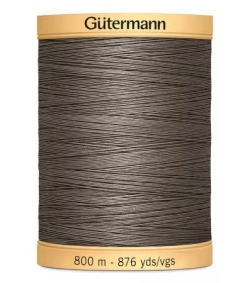Gütermann Baumwollnähgarn 100% Baumwolle 800 m Fb. 1225 Taupe