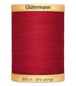 Gütermann Baumwollnähgarn 100% Baumwolle 800 m Fb. 2074 Red