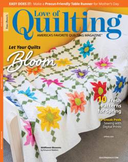    Zeitschrift Love of Quilting Spring 2026