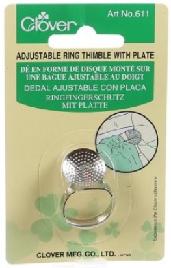 Clover Ringfingerhut mit Platte