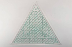 Quilters Rule 6 inch 60°-Lineal