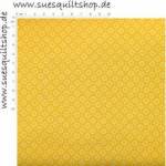 Stof Quilters Basic Memories Tile White Yellow 