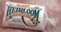 Hobbs Heirloom 80/20 Bleached Cotton WEISS King Size 120x120 inch