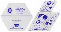 Perfect Patchwork Templates Set H Large Hexagon Plus Templates