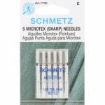 Schmetz Nähmaschinennadeln Microtex #80 Sharp Needle