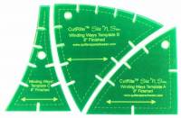 Acrylschablonen Slit N Sew Winding Ways