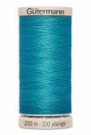 Gütermann Handquiltgarn 100% Baumwolle 200 m Fb. 7235 pfauenblau