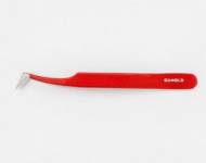 Gunold Tweezers Pinzette spitz, rot 11,5cm
