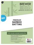 Premium Bamboo Batting King Size 120x120 inch