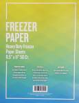Freezer Paper für Drucker 8.5 x 11 inch, 50 Blatt