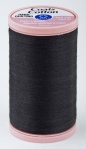Coats Cotton Hand Quilting Thread 100% Baumwolle, 320 m Spule Fb. 0900 schwarz