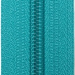 Endlosreißverschluß 3 mm Schiene Fb. 078 türkis - OHNE Zipper!!! 