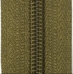 Endlosreißverschluß 3 mm Schiene Fb. 084 olivgrün - OHNE ZIPPER!! 