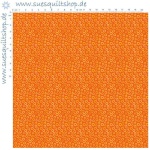 Fabric Traditions Freckle & Lollie  Orange Aloha Dot