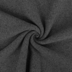 Fleece 100% Baumwolle, 150 cm breit, anthrazit