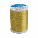Sulky Metallicgarn 915 m matt dunkel gold