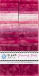 Island Batiks Precious Pinks 2-1/2 inch Jelly Roll, 40 Streifen 