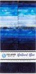 Island Batiks Brilliant Blues 2-1/2 inch Jelly Roll, 40 Streifen  