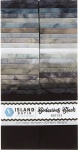 Island Batiks Bodacious Blacks 2-1/2 inch Jelly Roll, 40 Streifen 