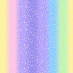  Fabric Traditions Follow a Rainbow Regenbogenfarben pastell mit Sternchen