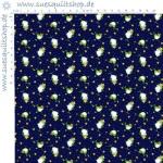 Studio E Navy King Frog Froschkönig auf blau