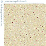 Makower Golden Gustav Klimt Scroll Cream 