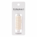 Cosmo Hidamari Sashiko Garn, 30 m, 100% Baumwolle Pearl White 