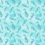 Wilmington Teal Seahorse Seepferdchen türkis