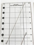 Gruuvy Lets Jam, Half Rectangle Ruler 