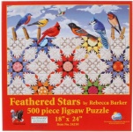 Puzzle Feathered Stars 500 Teile  