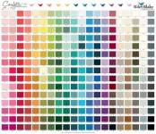 Riley Blake Confetti Panel 35.5x43 inch Musterpaneel Farbkarte Farbmuster