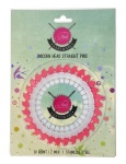 Tula Pink Flachkopf-Stecknadeln mit Einhorn ca. 0.55 x 50 mm, 30 stk./Packung 
