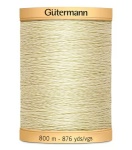 Gütermann Baumwollnähgarn 100% Baumwolle 800 m Fb. 0828 Vanilla Cream