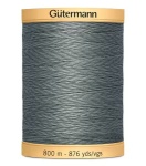 Gütermann Baumwollnähgarn 100% Baumwolle 800 m Fb. 5705 Stormy Gray