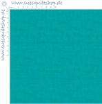 Makower Linen Texture Turquoise Leinenstruktur türkis