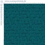  Wilmington Essentials Dark Teal Whimsy Ranken petrol Rückseitenstoff überbreit